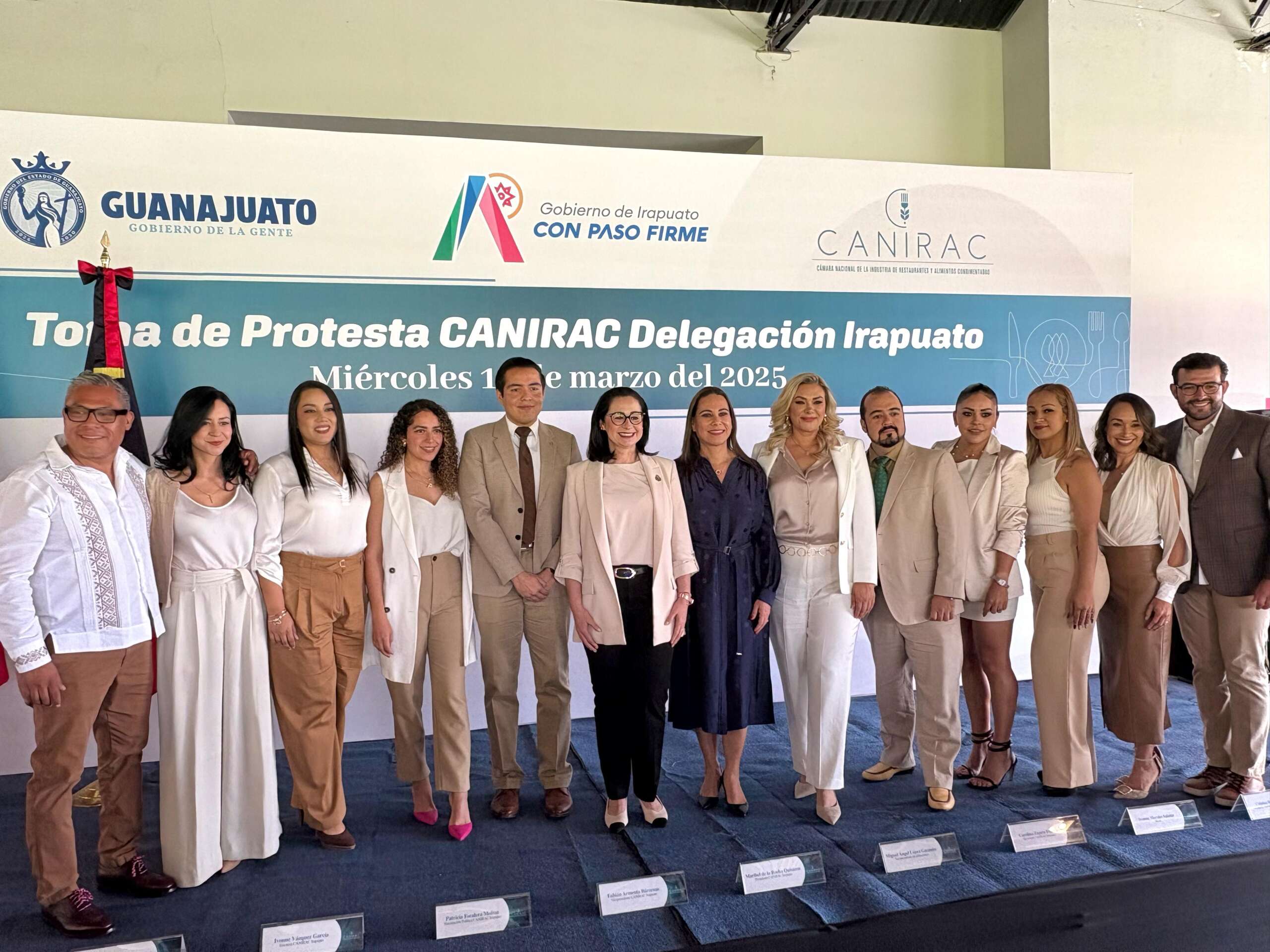 Toma Protesta Nuevo Consejo Directivo de CANIRAC Irapuato (1)
