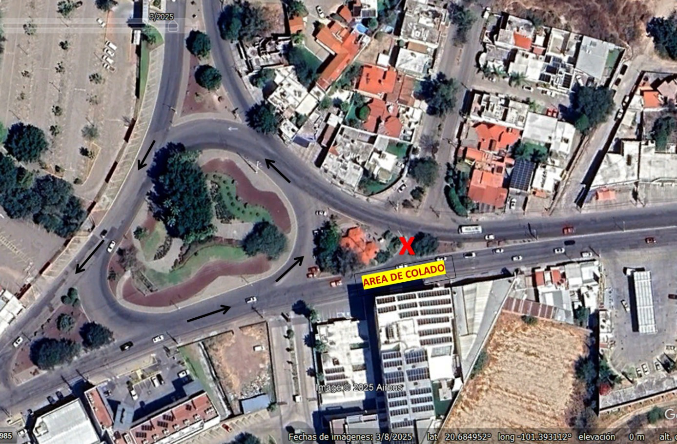 Zona de Colado