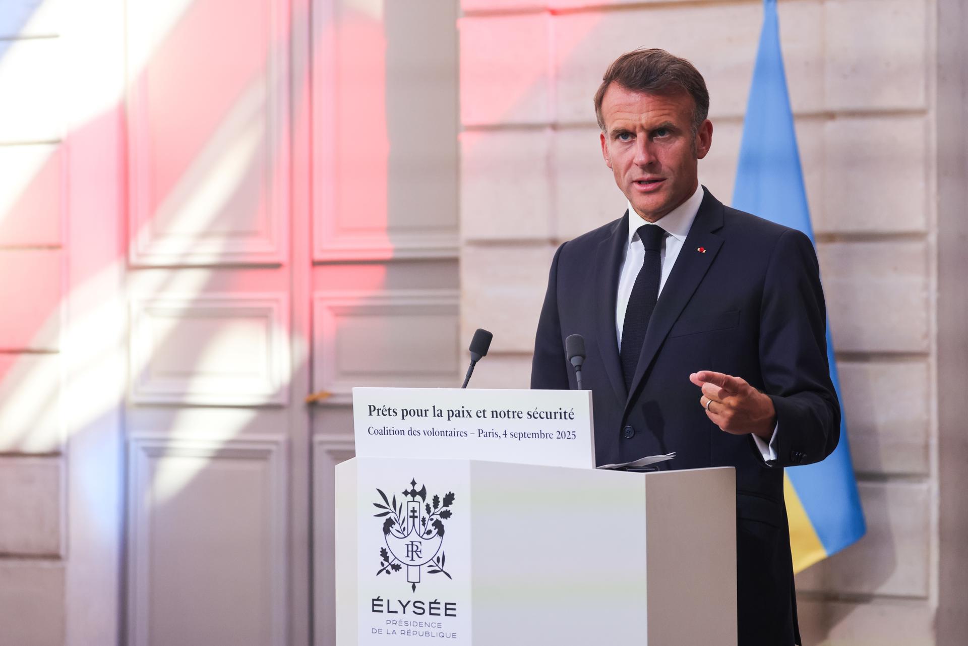 Coalition of the Willing meeting at the Elysee Palace