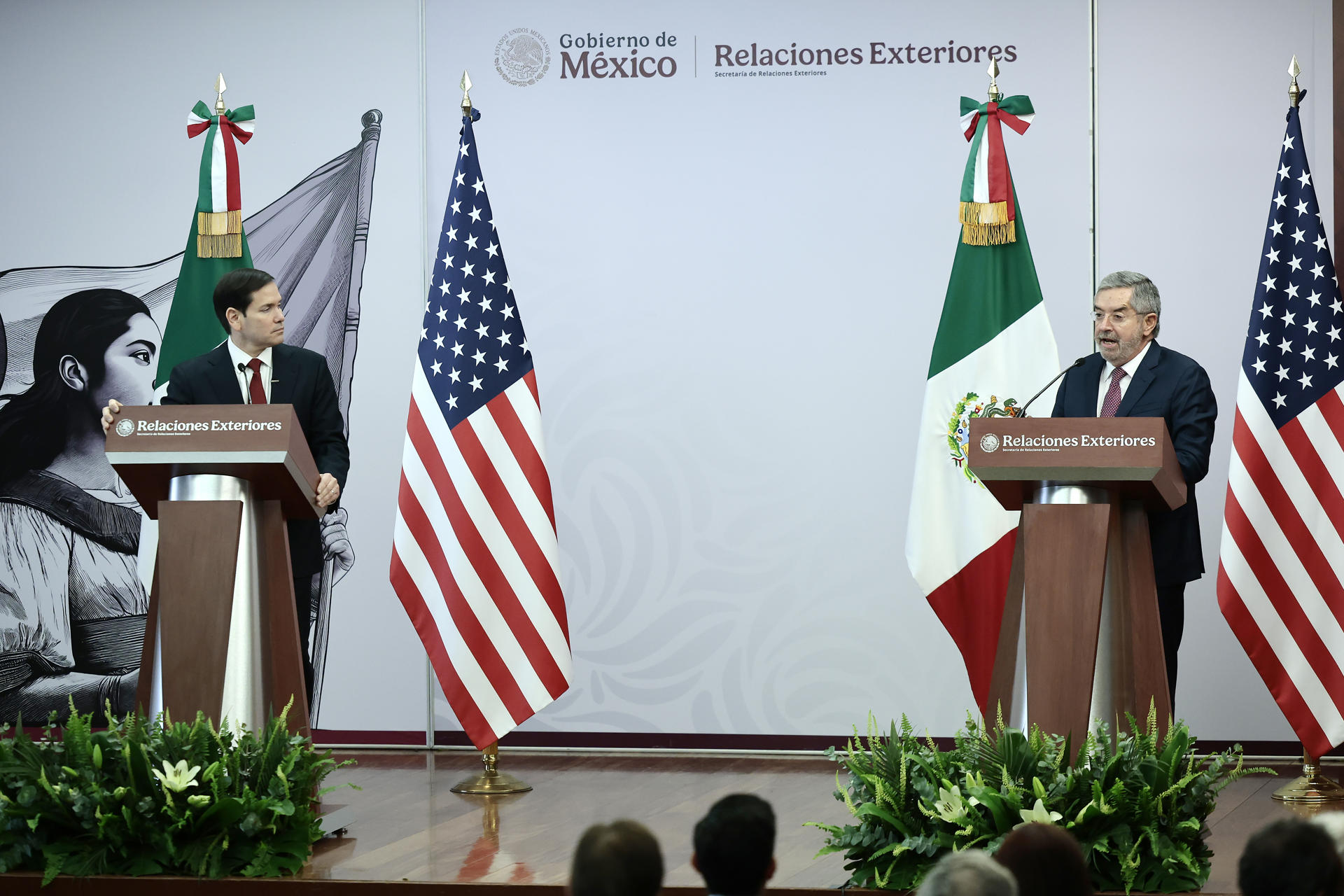 México y EEUU establecen grupo de alto nivel para coordinar su cooperación en seguridad