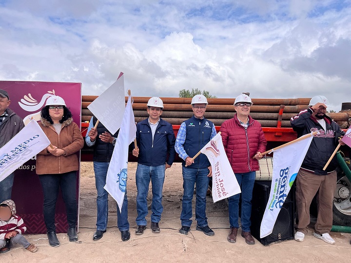 Inicio de perforacion de pozo en San José Iturbide (1)