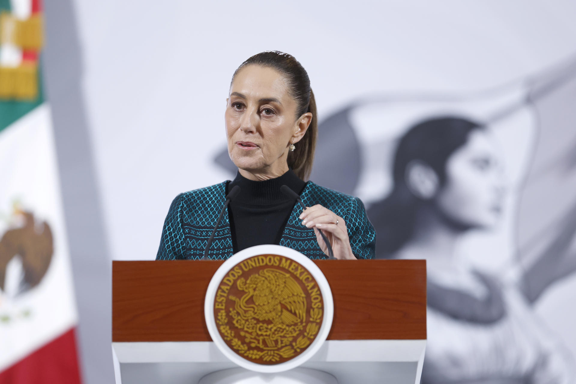 Rueda de prensa diaria de Claudia Sheinbaum en México