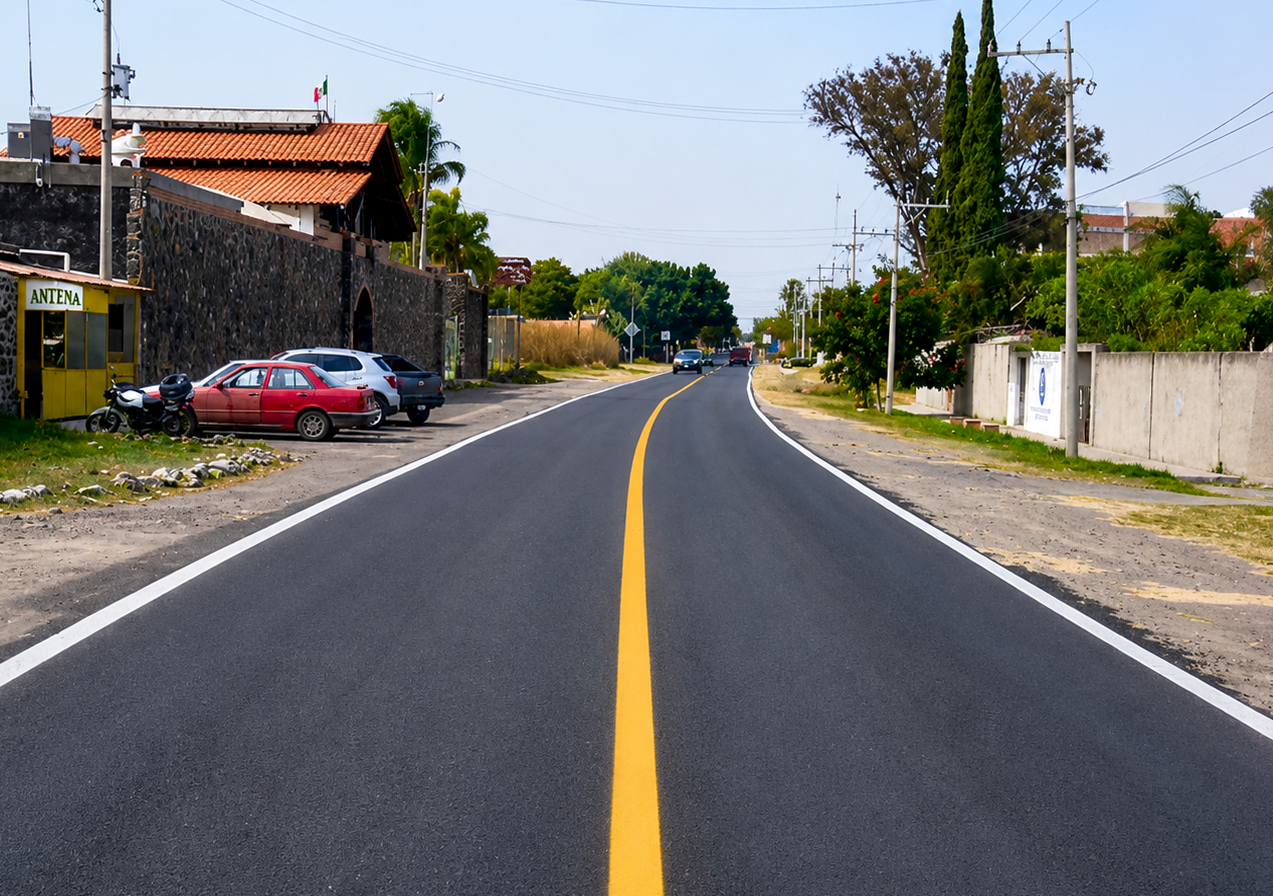 2. Invierte SOP 12.8 MDP para dar mantenimiento a la carretera acceso a Juan Martín, en Celaya