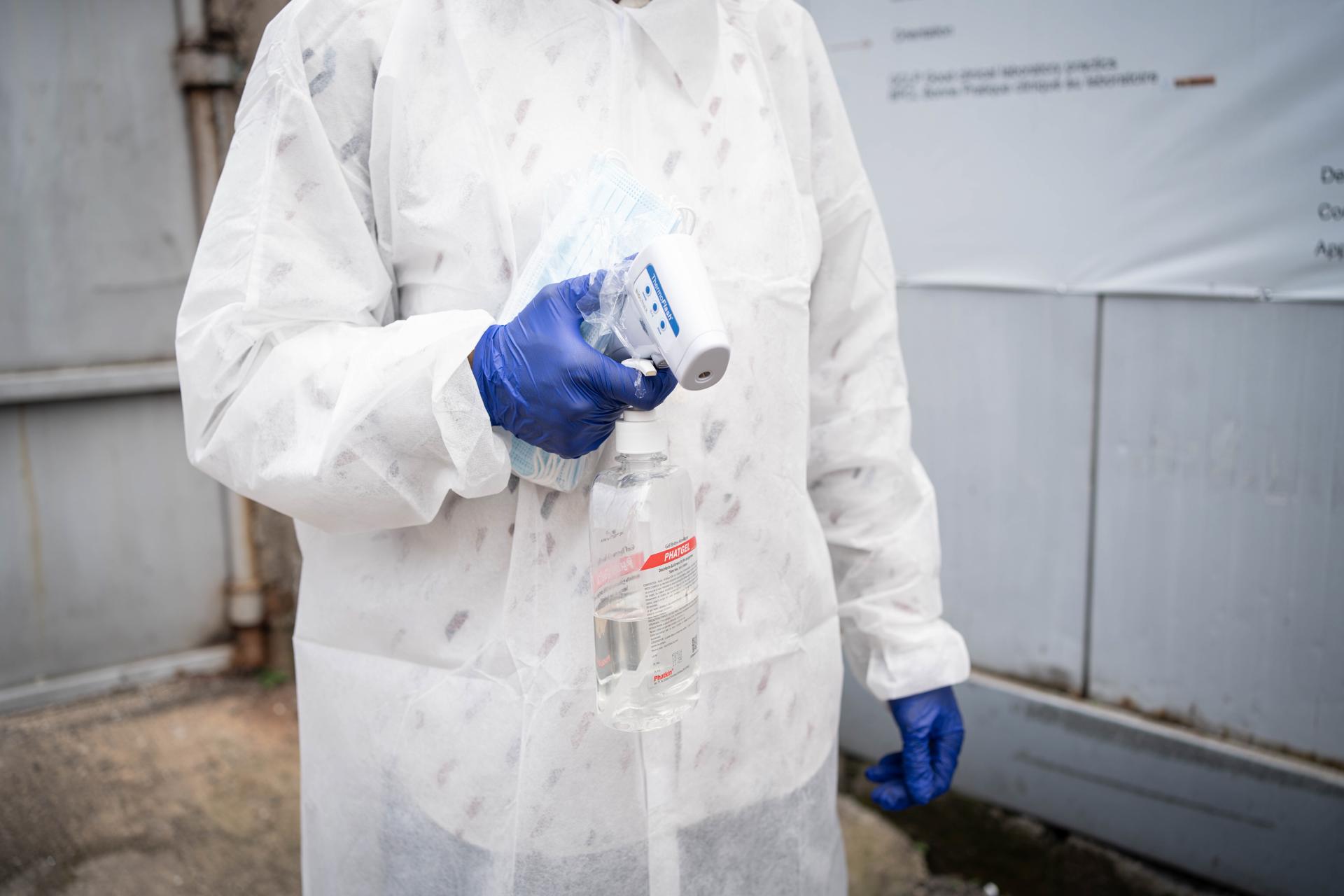 Ebola prevention in Goma