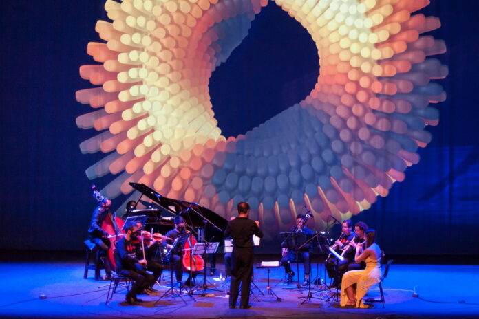 FOTOGRAFÍAS DEL ENSABLE A TEMPO EN EL TEATRO DE PURISIMA DEL RI